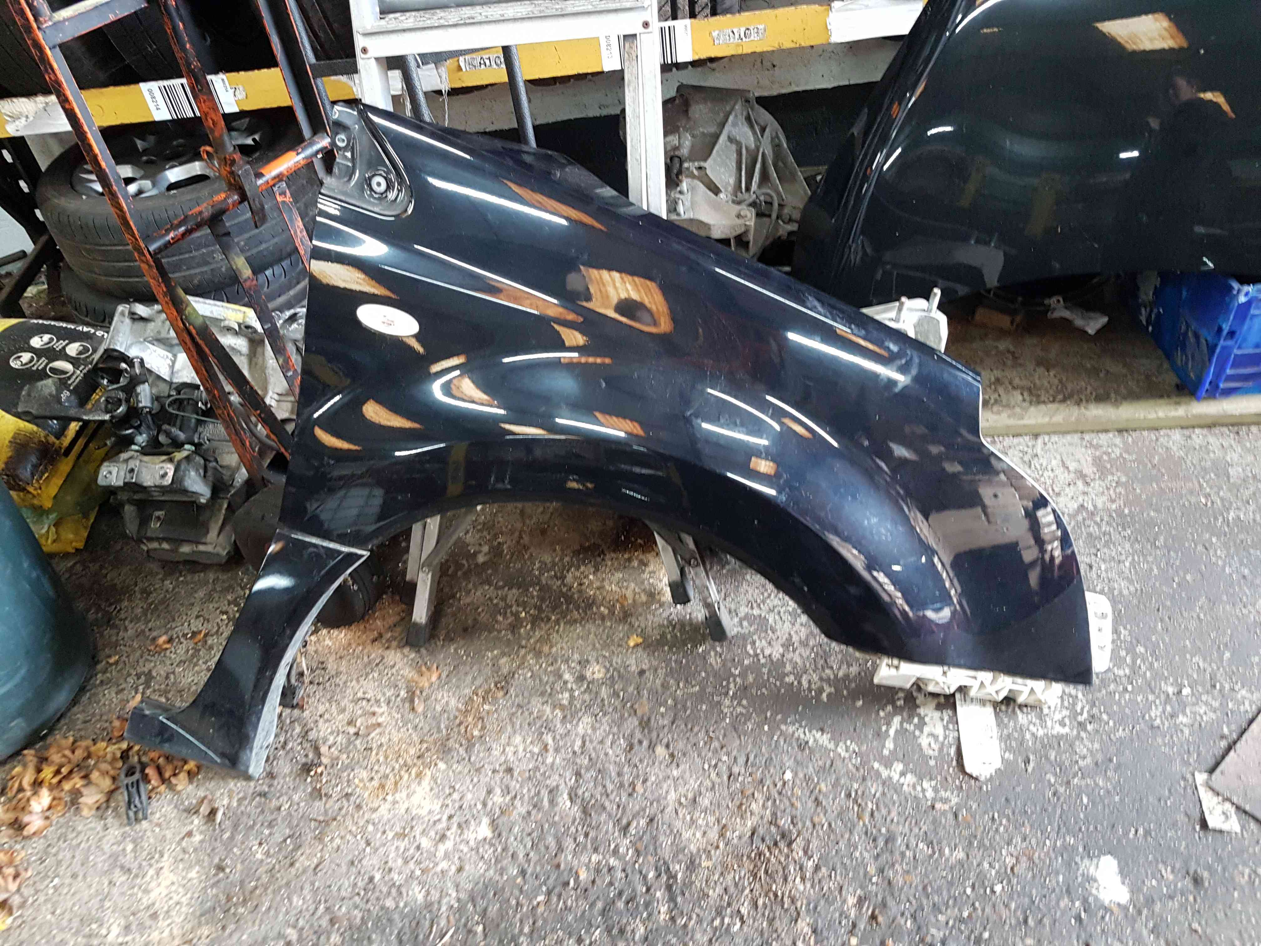 Renault Koleos 2008-2015 Drivers OS Wing Black Tegxa