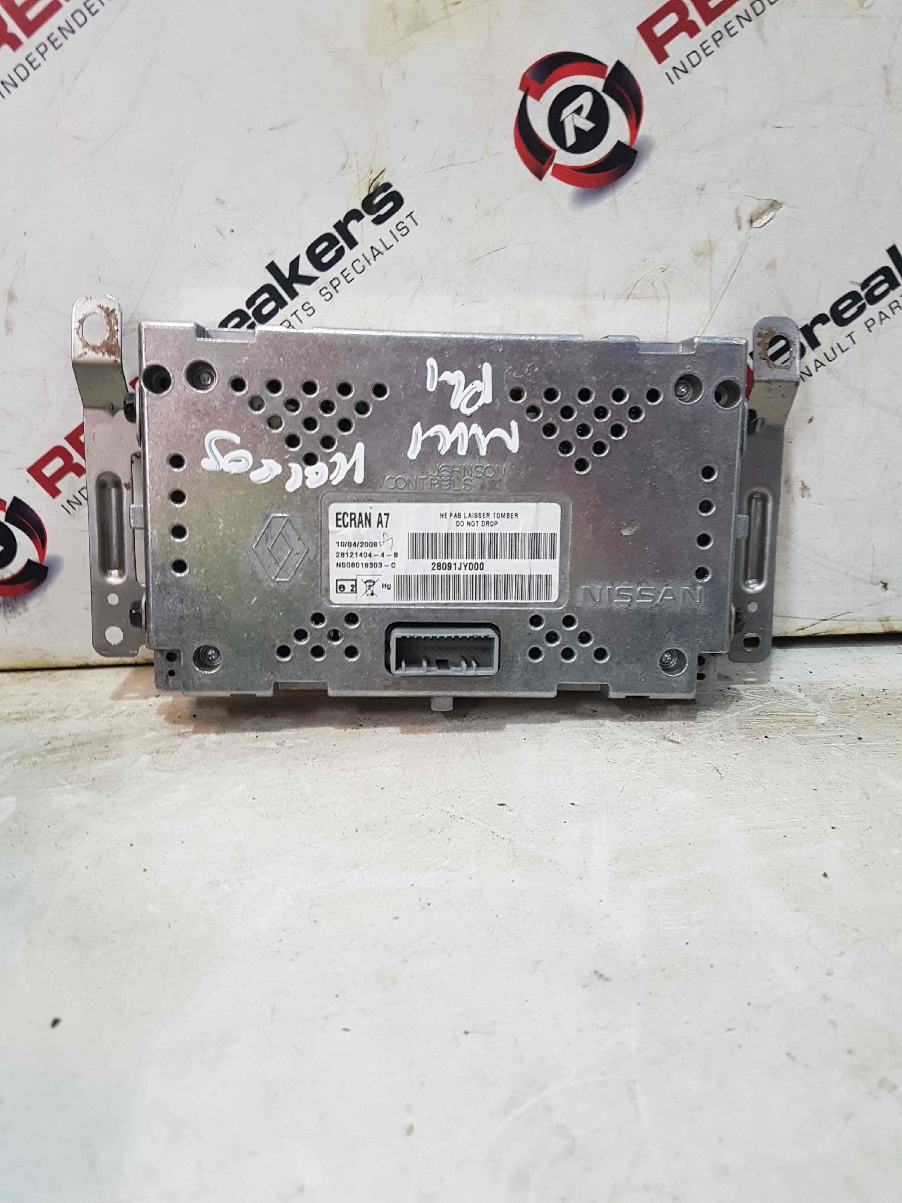 Thumb 3 Renault Koleos 2008-2015 MK1 SAT Nav Display Screen 28091Jy000