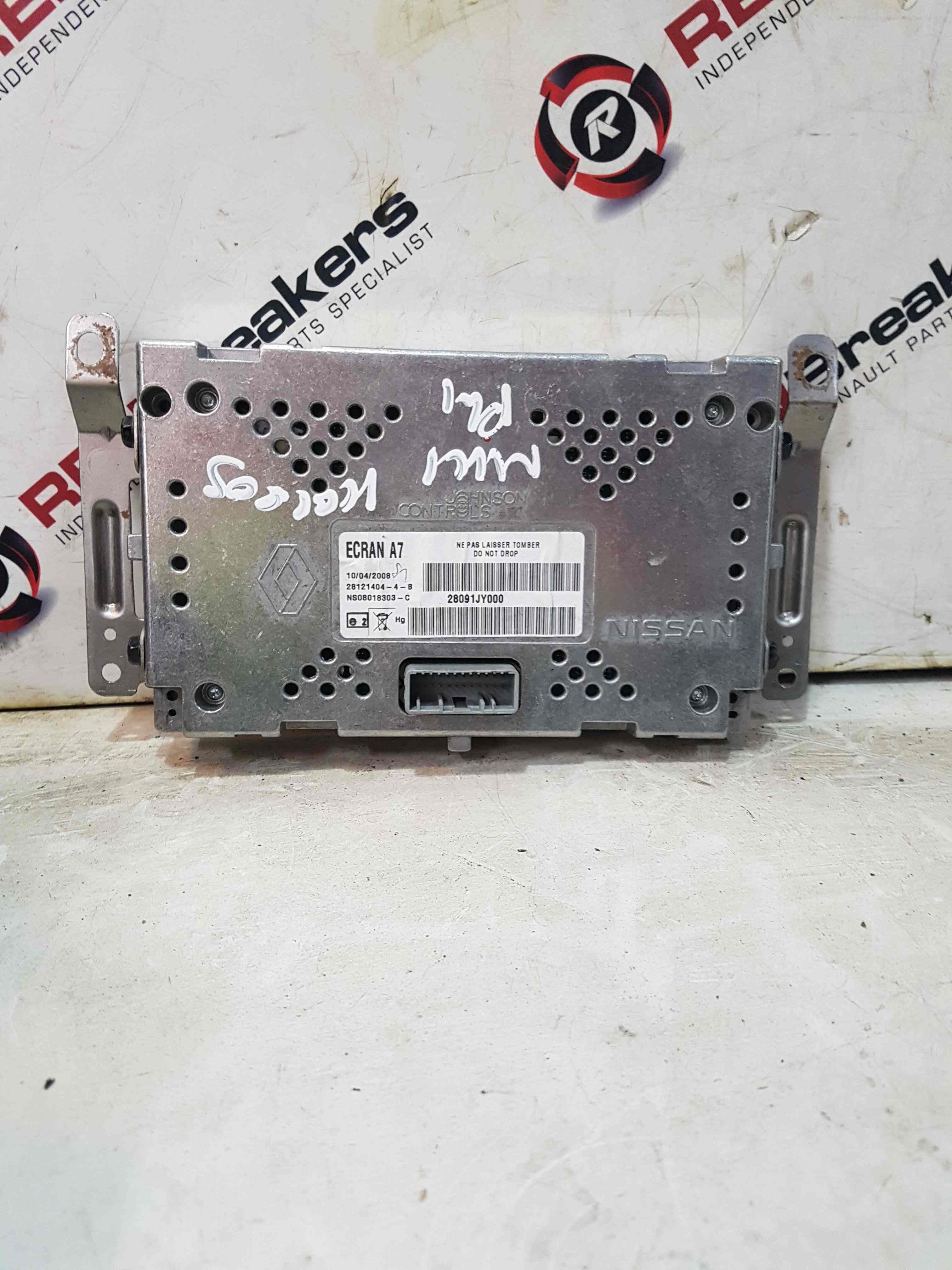 Thumb 4 Renault Koleos 2008-2015 MK1 SAT Nav Display Screen 28091Jy000