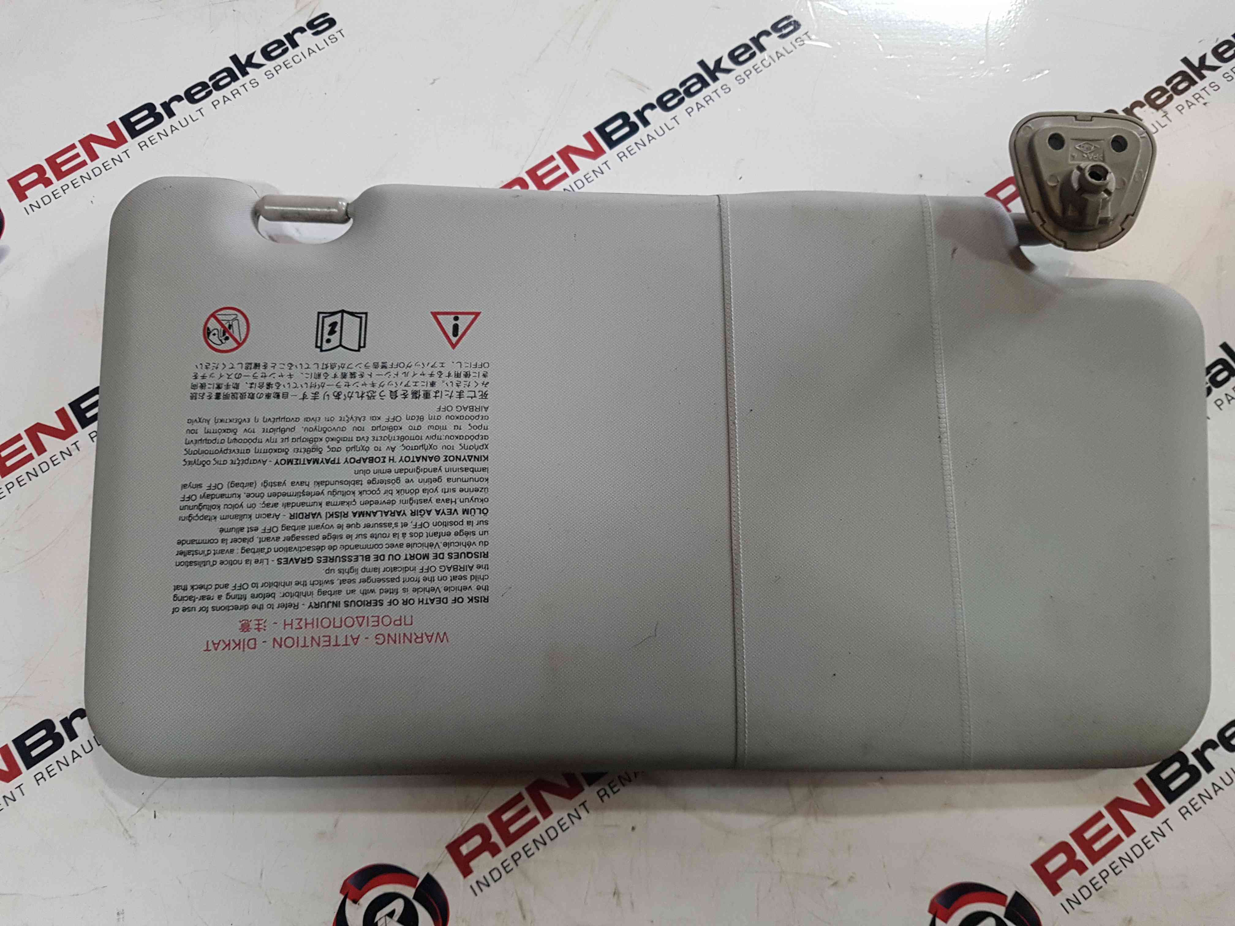 Thumb 4 Renault Koleos 2008-2015 Passenger Nsf Ns Front SUN Visor