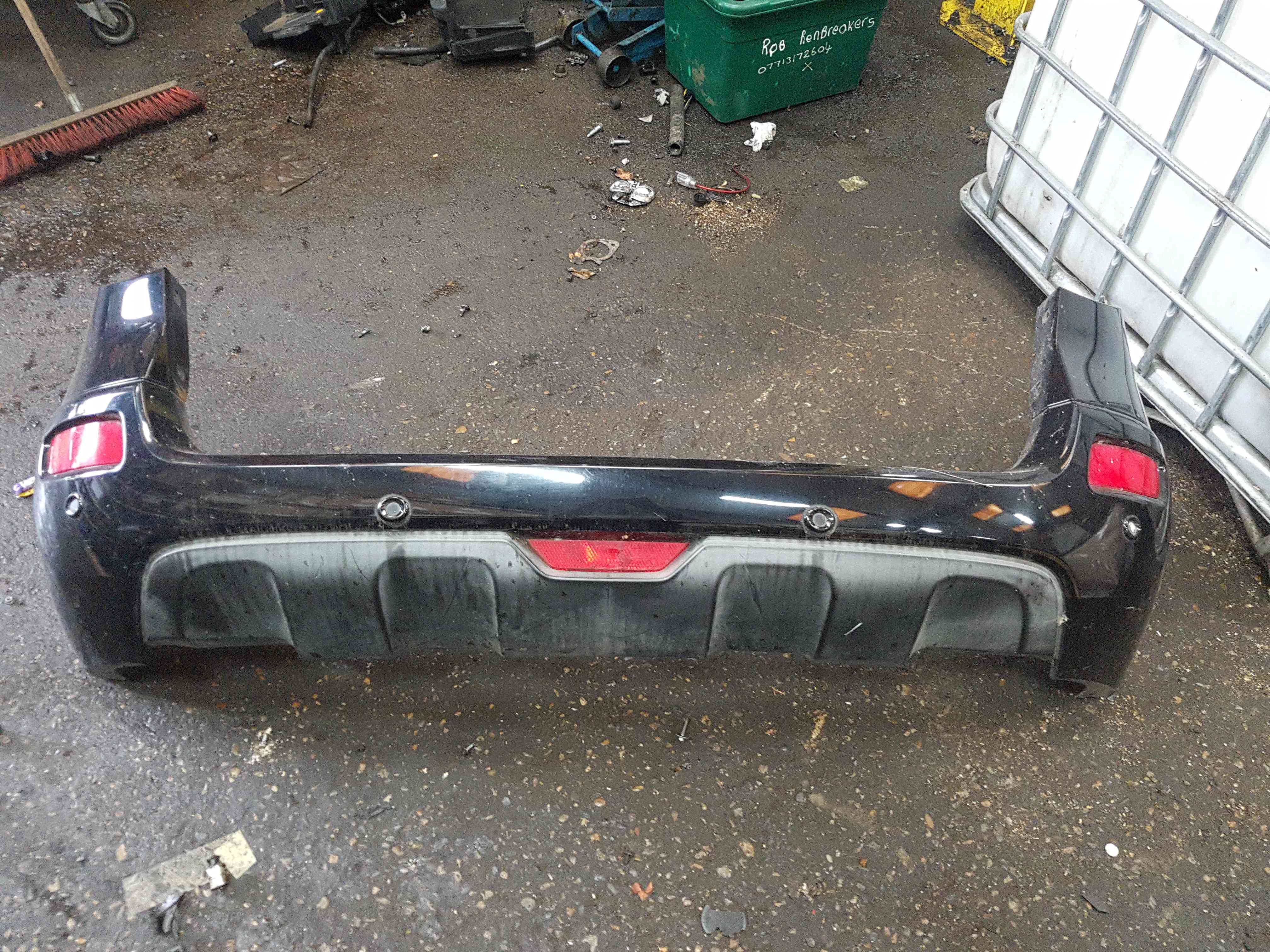 Renault Koleos 2008-2015 Rear Bumper black tegxa Complete