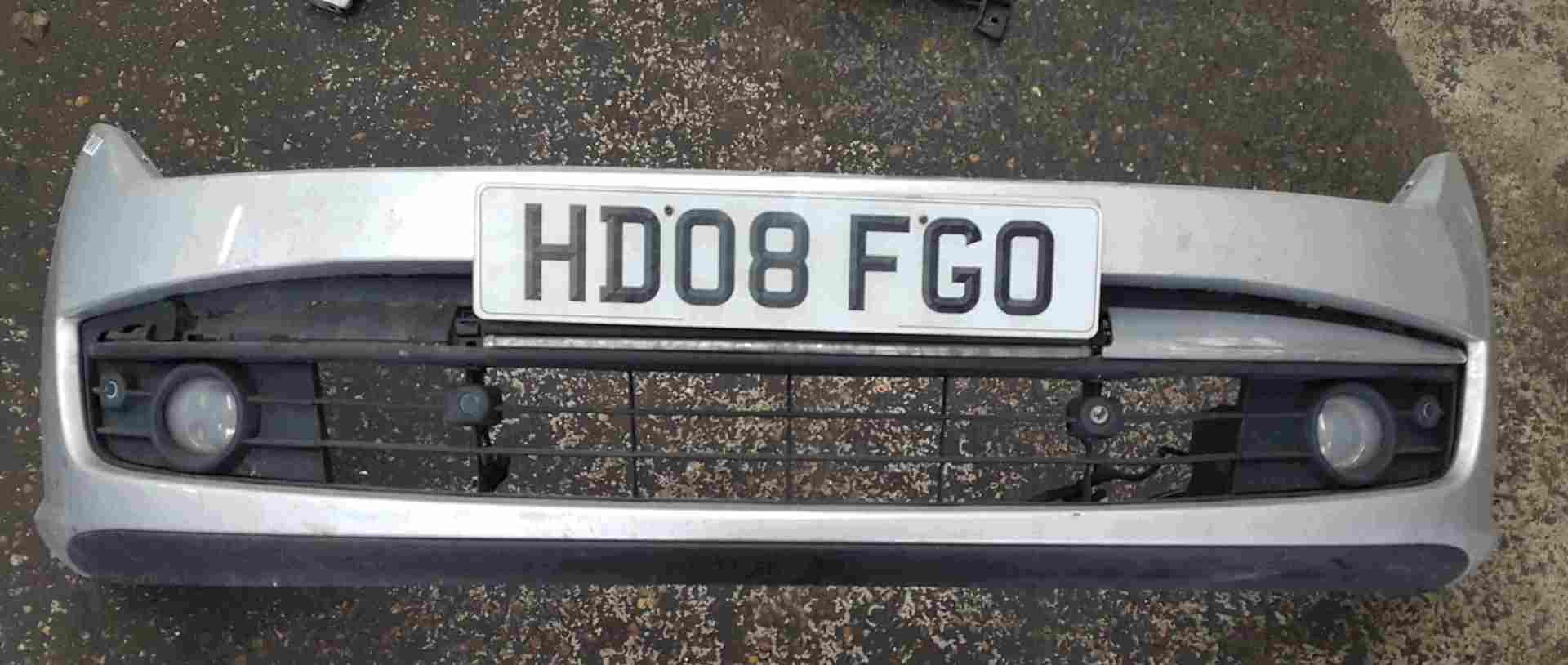 Renault Laguna + Estate MK3 2007-2012 Front Bumper Silver TED69