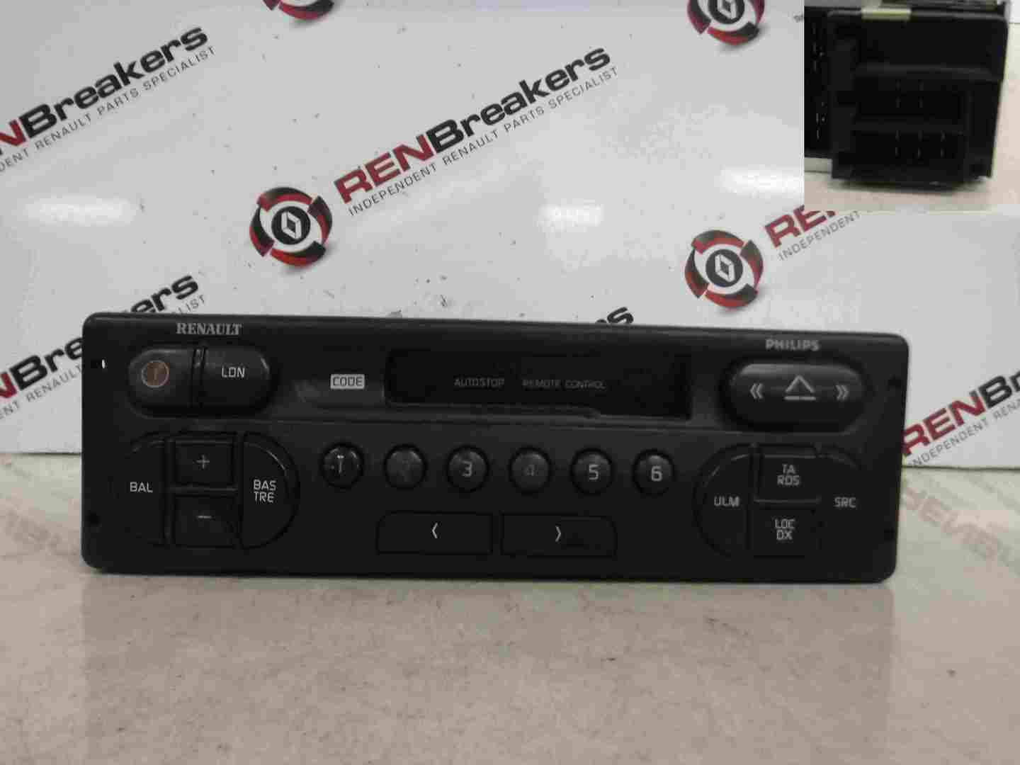 Renault Laguna 1993-1999 Radio Tape Casette Player + Code