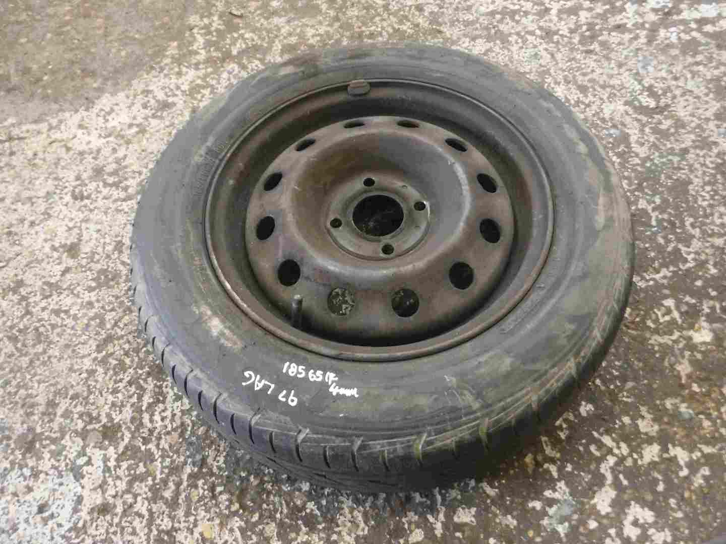 Renault Laguna 1993-1999 Steel Wheel Rim + Tyre 185 65 14 4mm Tread