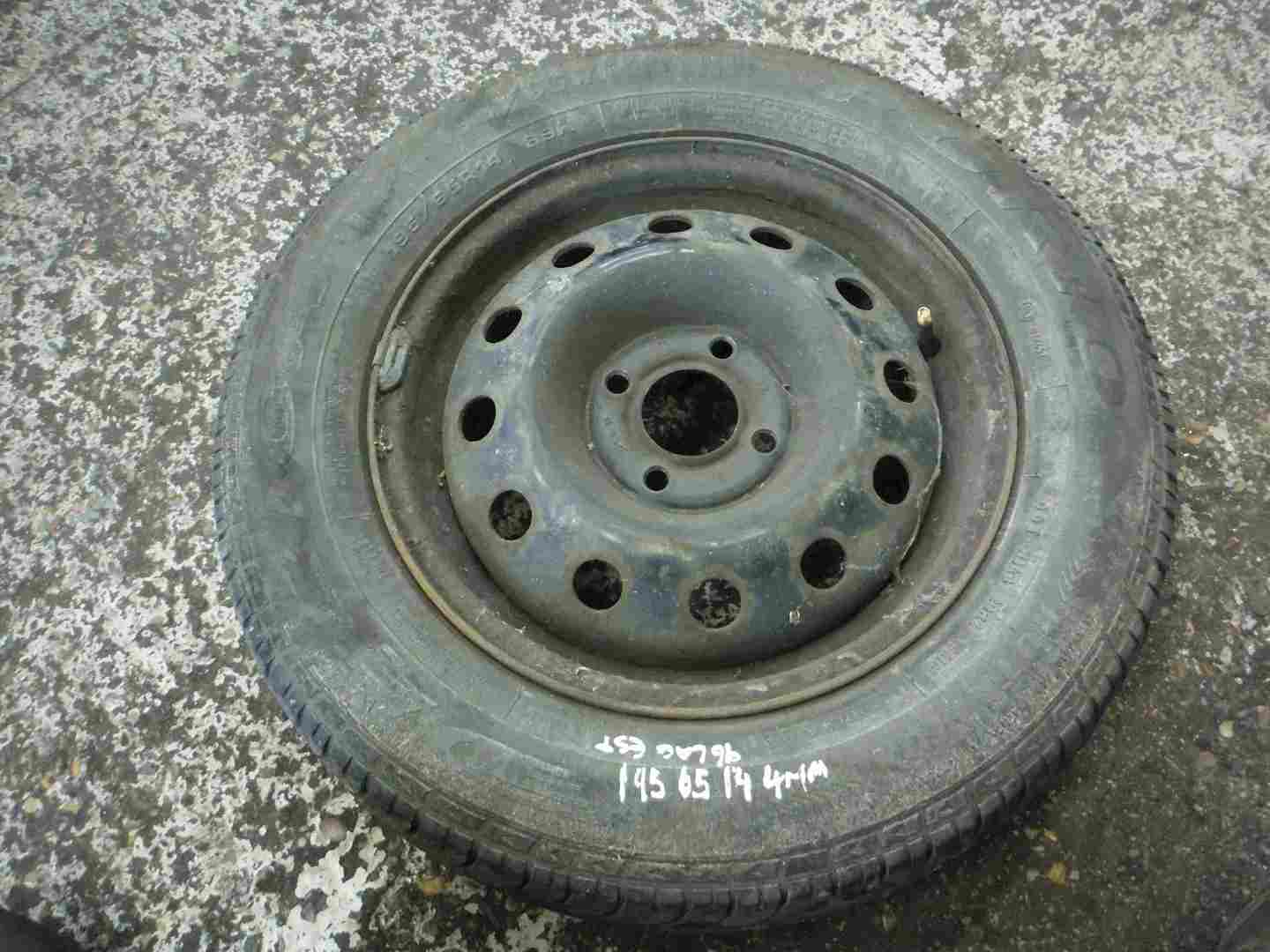 Renault Laguna 1993-1999 Steel Wheel Rim   Tyre 195 65 14 4mm Tread