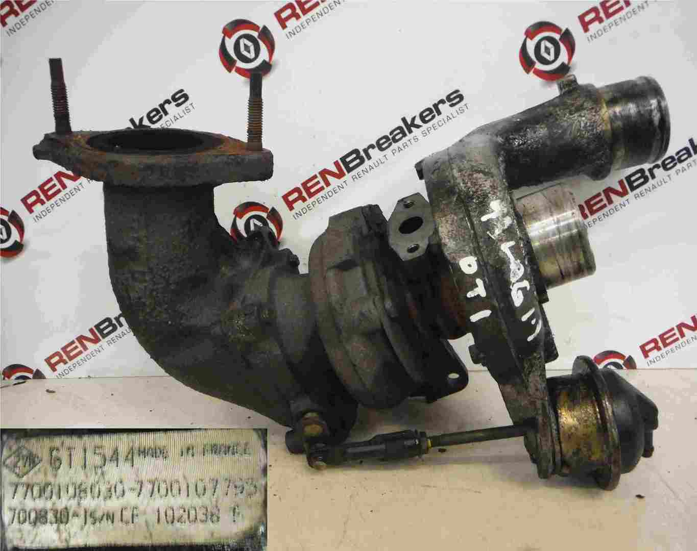 Renault Laguna 19932000 1.9 DTI Turbo Charger Unit