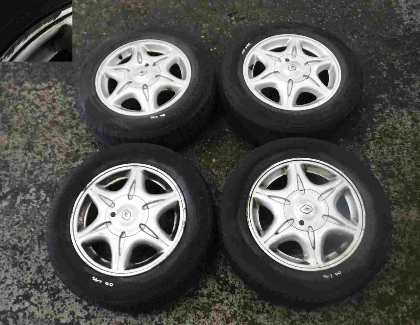 Renault Laguna 1993-2000 Alloy Wheel Set X4 15inch