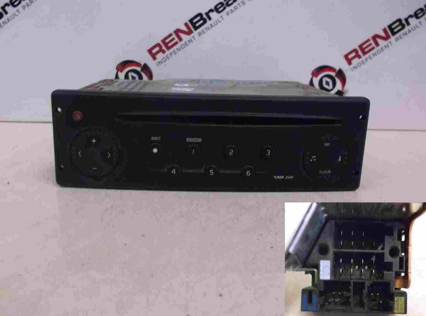 Renault Laguna 1993-2001 Cd Player Tuner List   Code