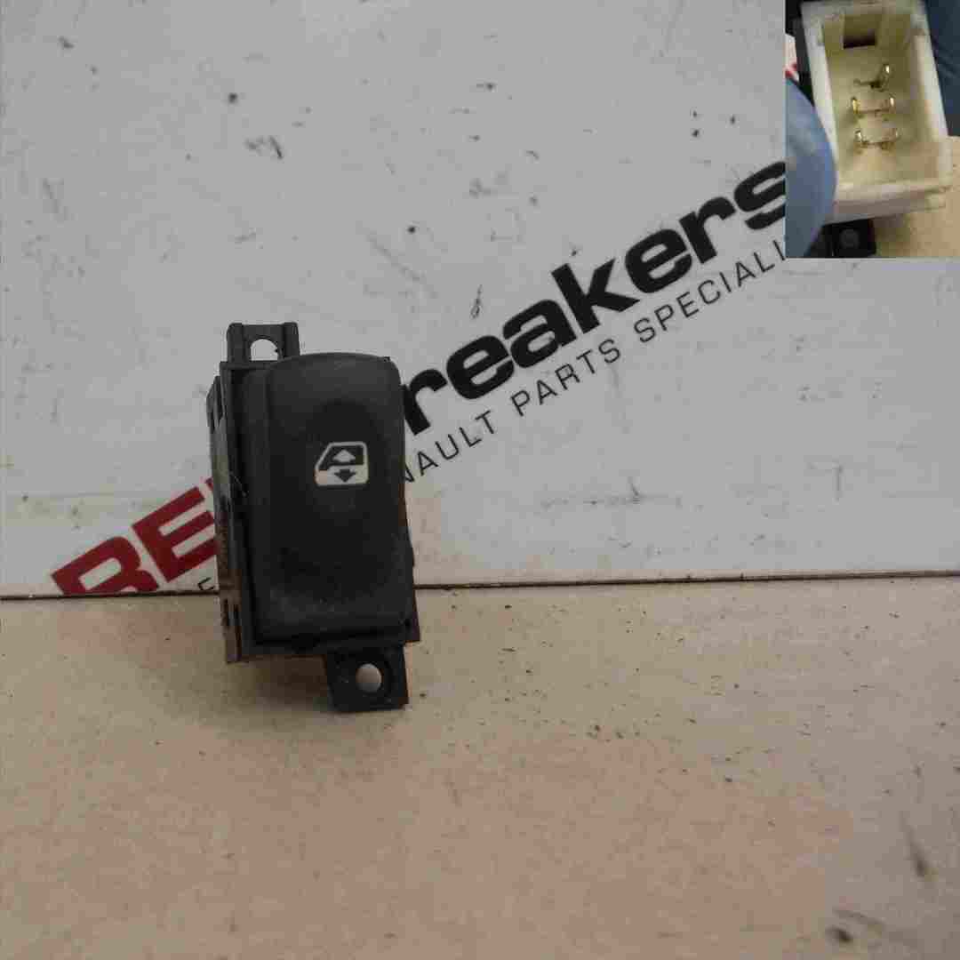 Renault Laguna 1999-2000 Drivers OSF Front Window Switch