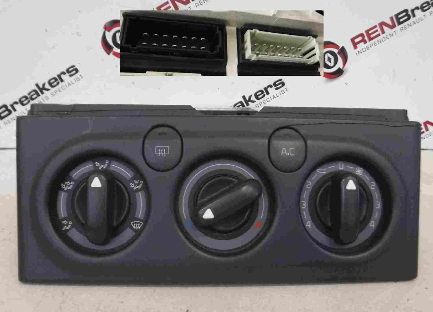 Renault Laguna 1999-2000 Heater Controls Switch Aircon