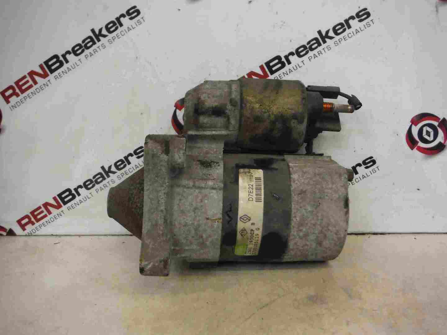 Renault Laguna 2001-2005 1.6 16v Starter Motor Starting