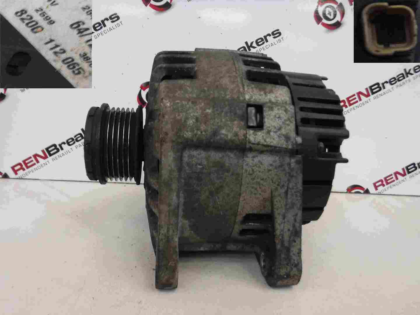 Renault Laguna 2001-2005 1.8 16v Alternator
