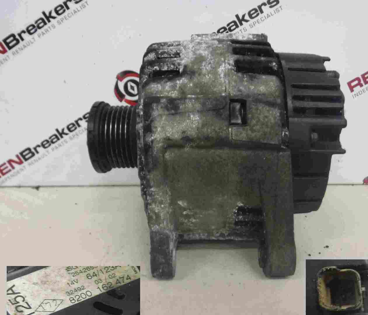 Renault Laguna 2001-2005 1.9 dCi Alternator F9Q 750