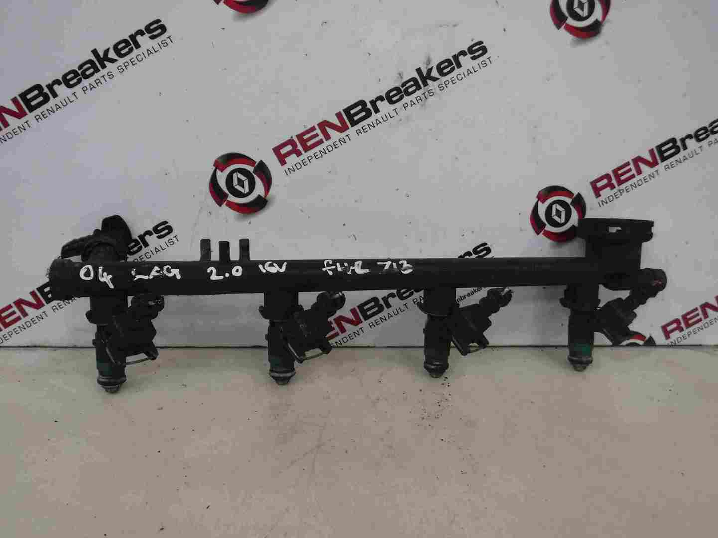 Renault Laguna 2001-2005 2.0 16v Fuel Injectors X4 Set  F4R 764