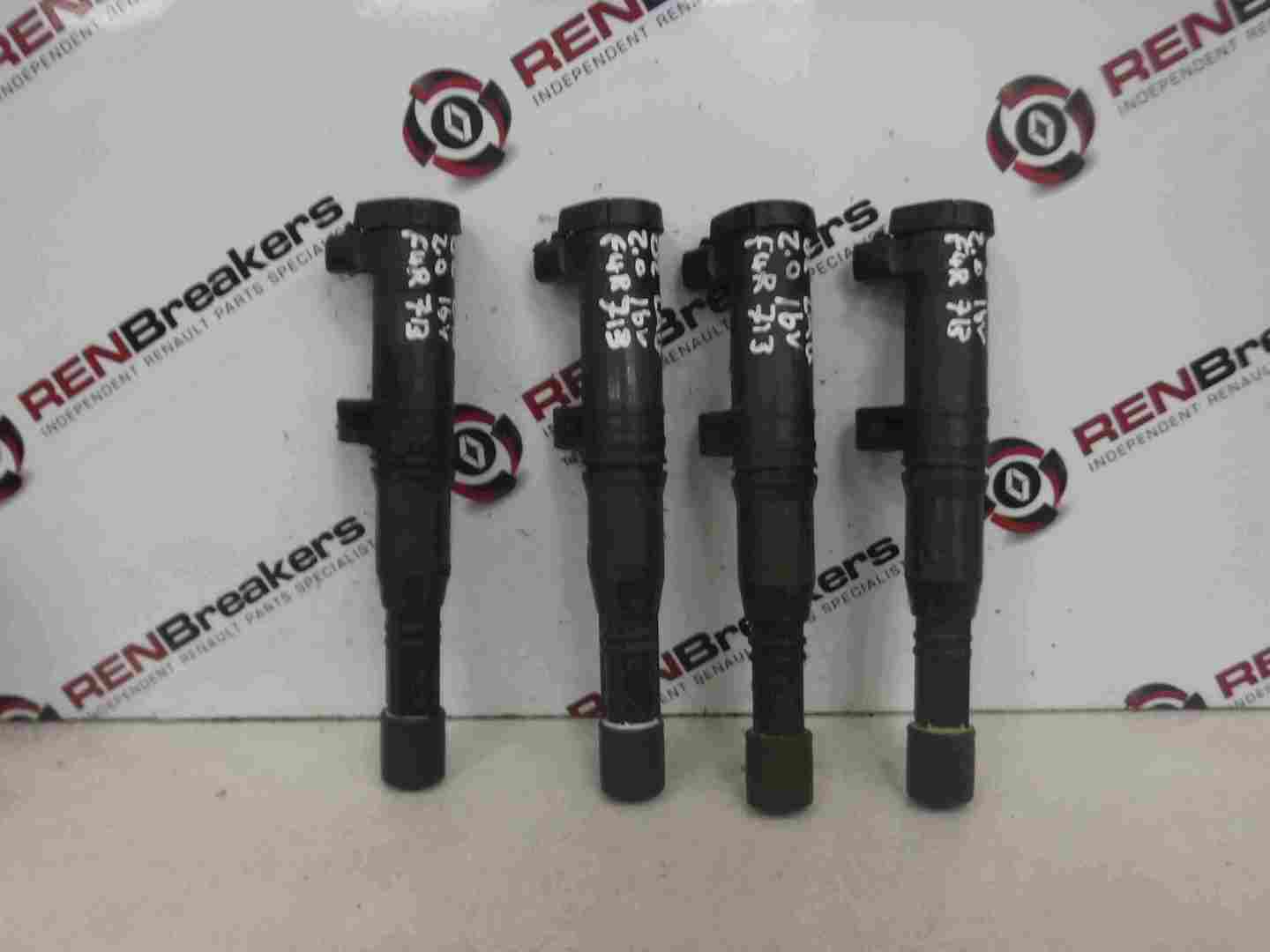 Renault Laguna 2001-2005 2.0 Ignition Coil Pack Pencil Set X4