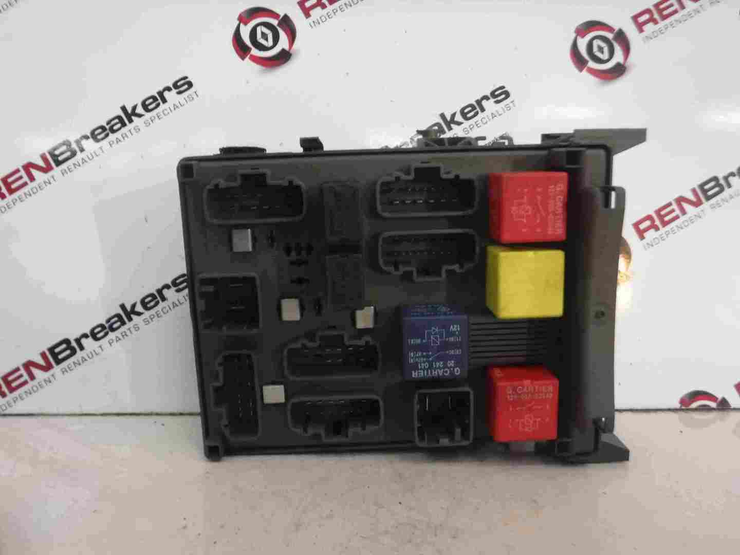 Renault Laguna 2001-2005 Dashboard Fuse Box Relay Computer 8200148810 8200004201
