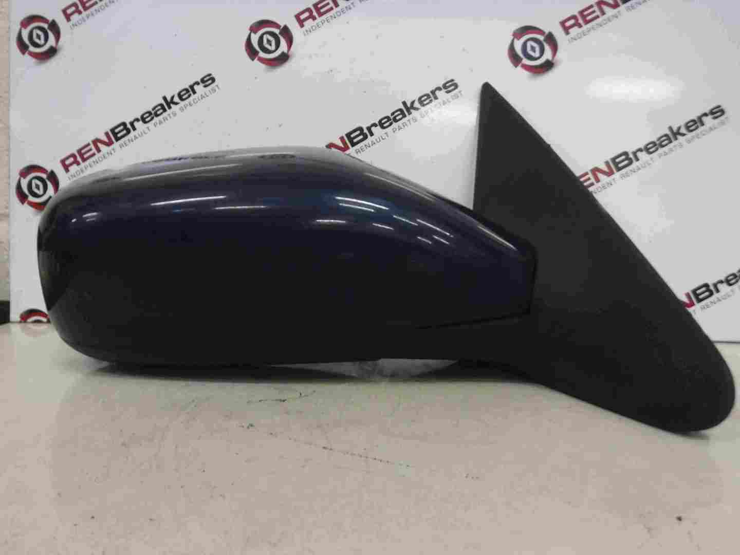 Renault Laguna 2001-2005 Drivers OS Wing Mirror Blue TED44