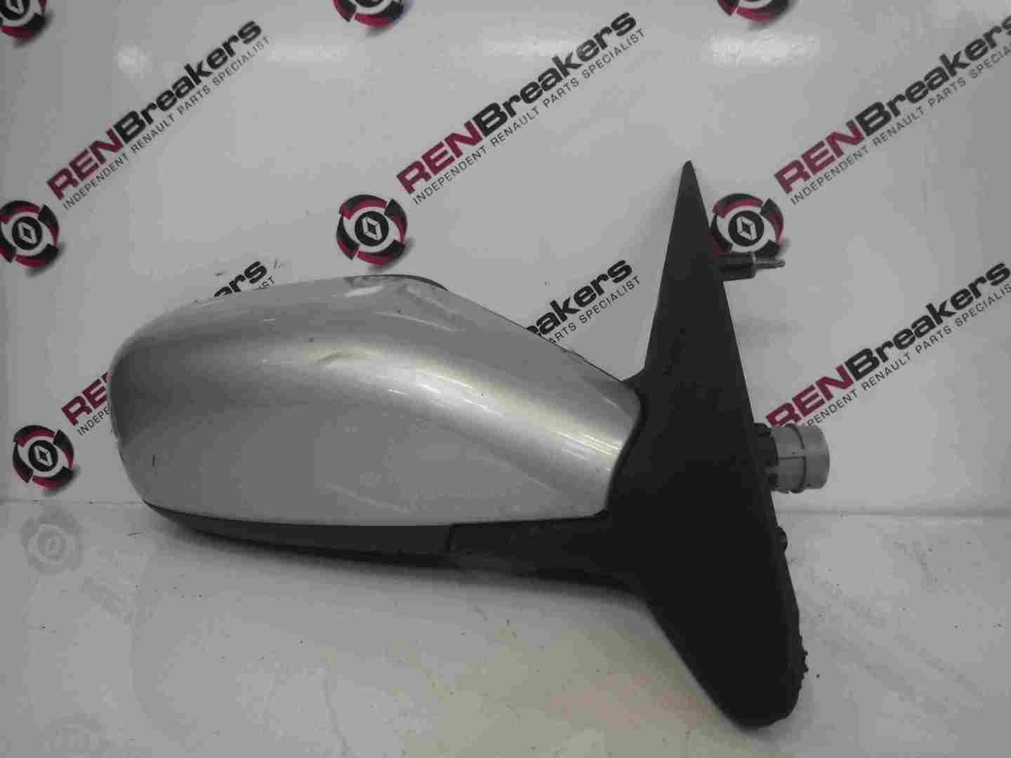 Renault Laguna 2001-2005 Drivers OS Wing Mirror Purple Silver TEB65