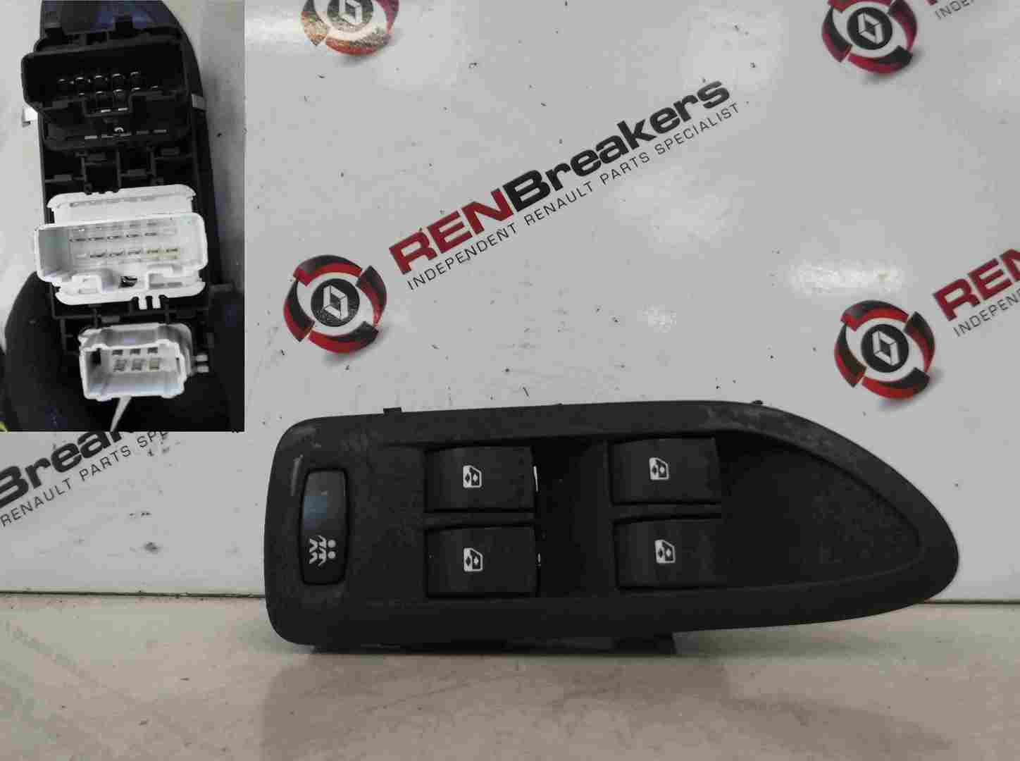 Renault Laguna 2001-2005 Drivers OSF Front Window Switches   Trim