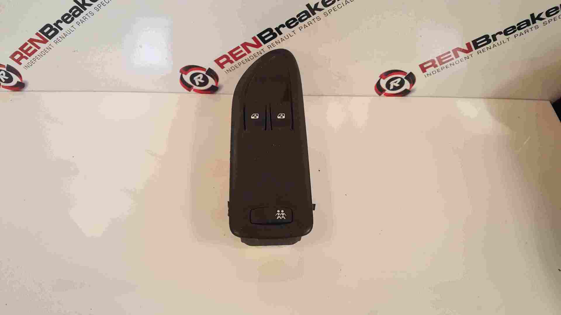 Renault Laguna 2001-2005 Drivers OSF Front Window Switches Black Plug