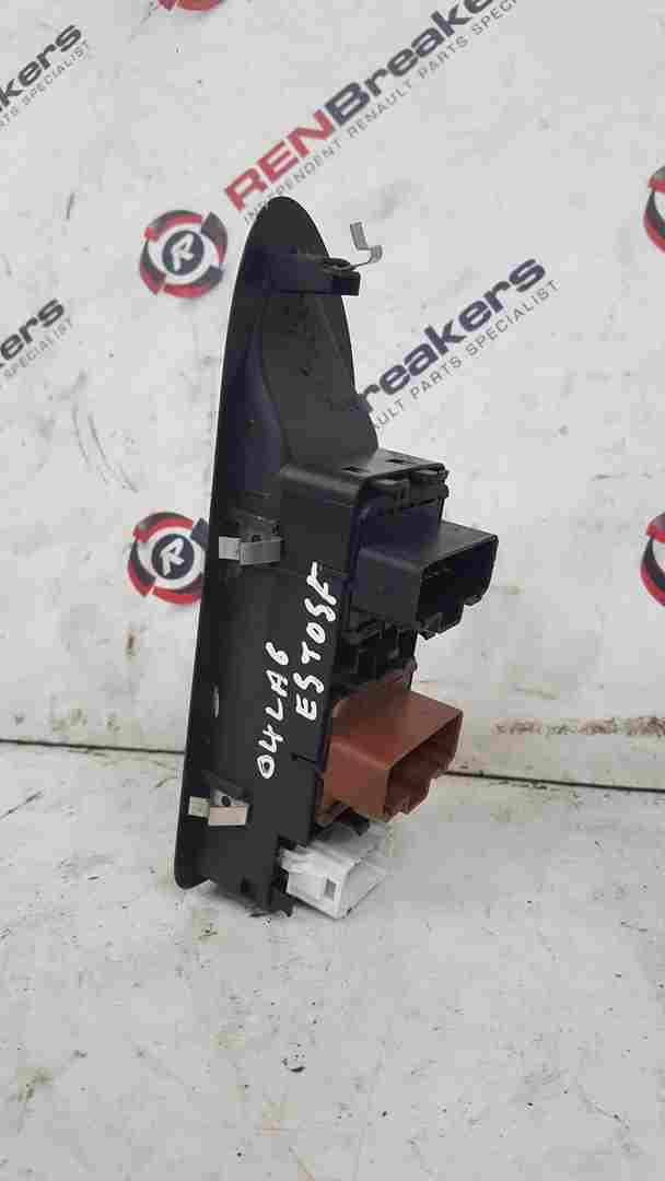Thumb 2 Renault Laguna 2001-2005 Drivers OSF Front Window Switches Dual Black Brown Plug