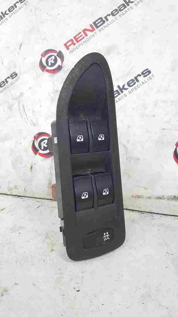Thumb 3 Renault Laguna 2001-2005 Drivers OSF Front Window Switches Dual Black Brown Plug