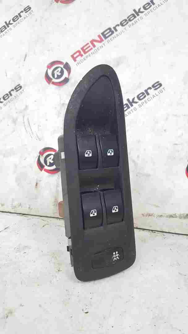Thumb 4 Renault Laguna 2001-2005 Drivers OSF Front Window Switches Dual Black Brown Plug