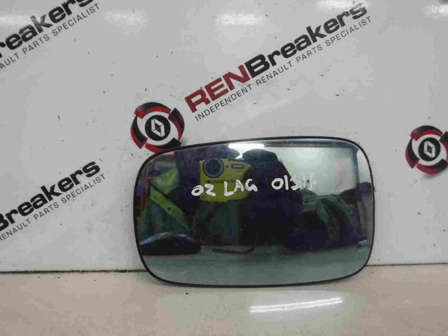 Renault Laguna 2001-2005 Drivers OSF Front Wing Mirror Glass