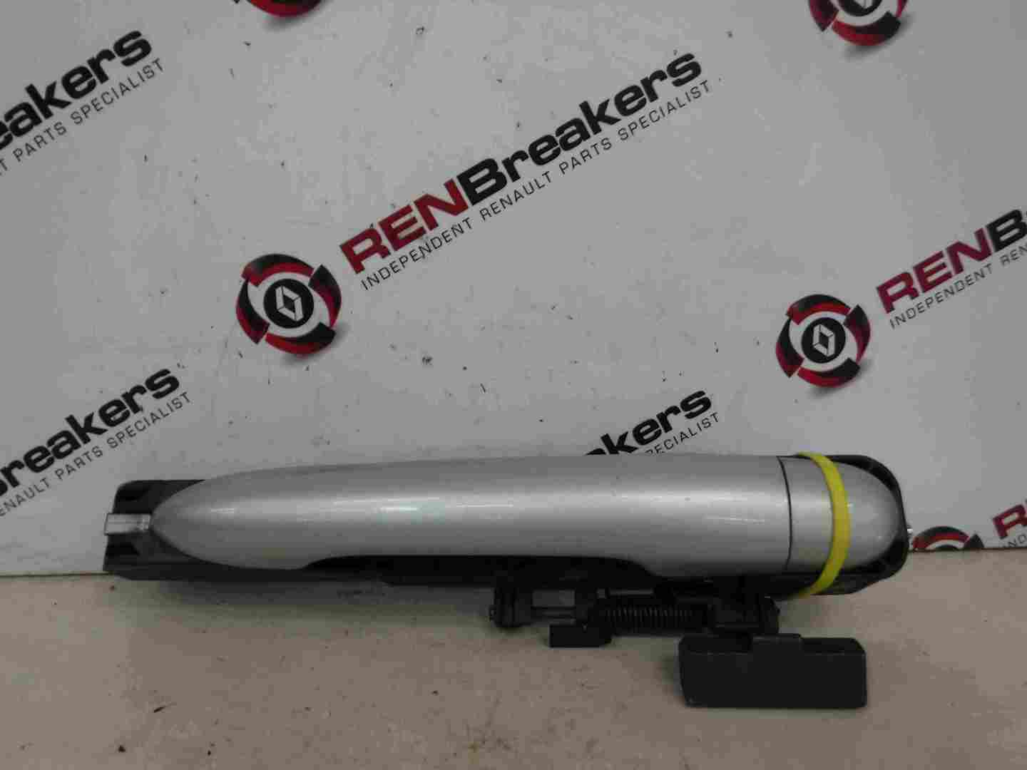 Renault Laguna 2001-2005 Drivers OSR Rear Exterior Door Handle Silver