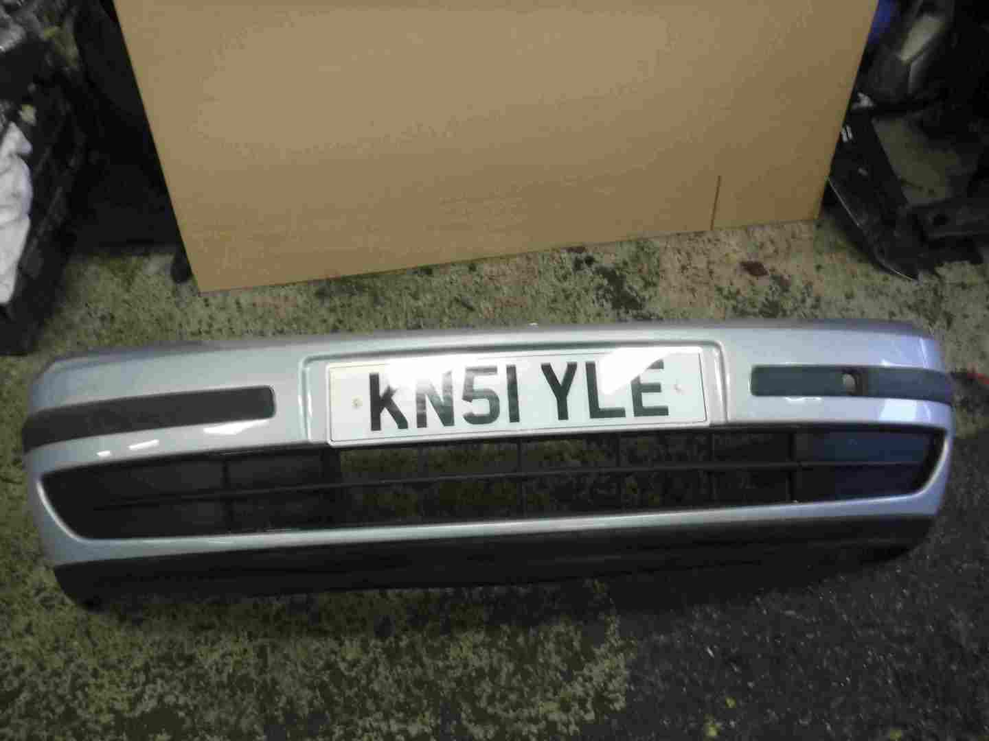 Renault Laguna 2001-2005 Front Bumper Silver TEB65