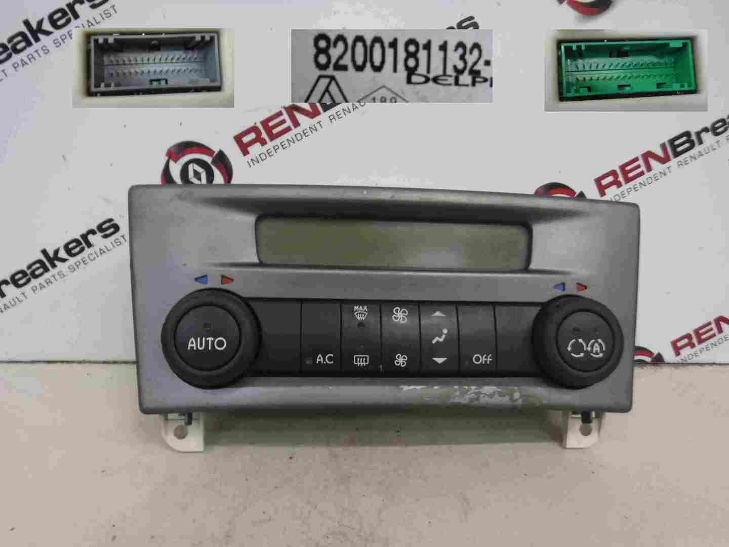 Renault Laguna 2001-2005 Heater Blower Control Switch Panel