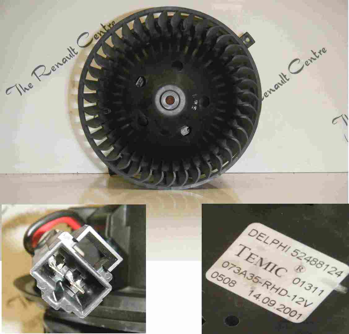 Renault Laguna 2001-2007 Heater Fan Blower Motor