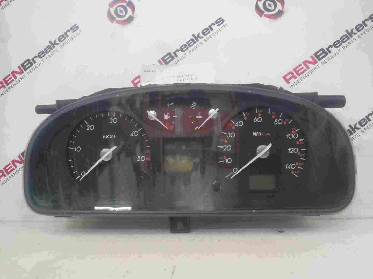 Renault Laguna 2001-2005 Instrument Panel Dials Clocks 125K 8200218867