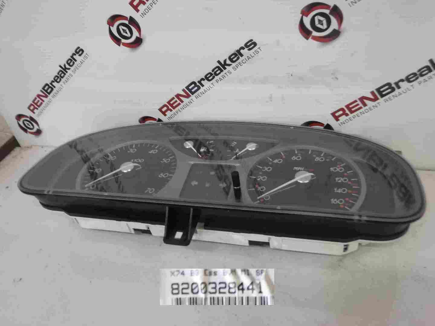 Renault Laguna 2001-2005 Instrument Panel Dials Clocks 75K 8200328441