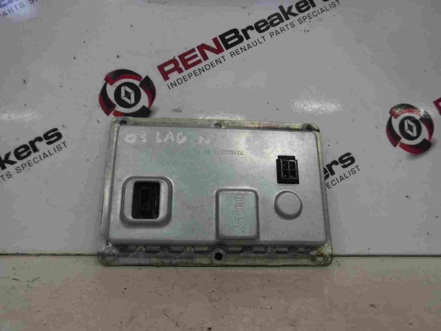 Renault Laguna 2001-2005 Passenger Drivers Headlight Xenon Ballast 89030471