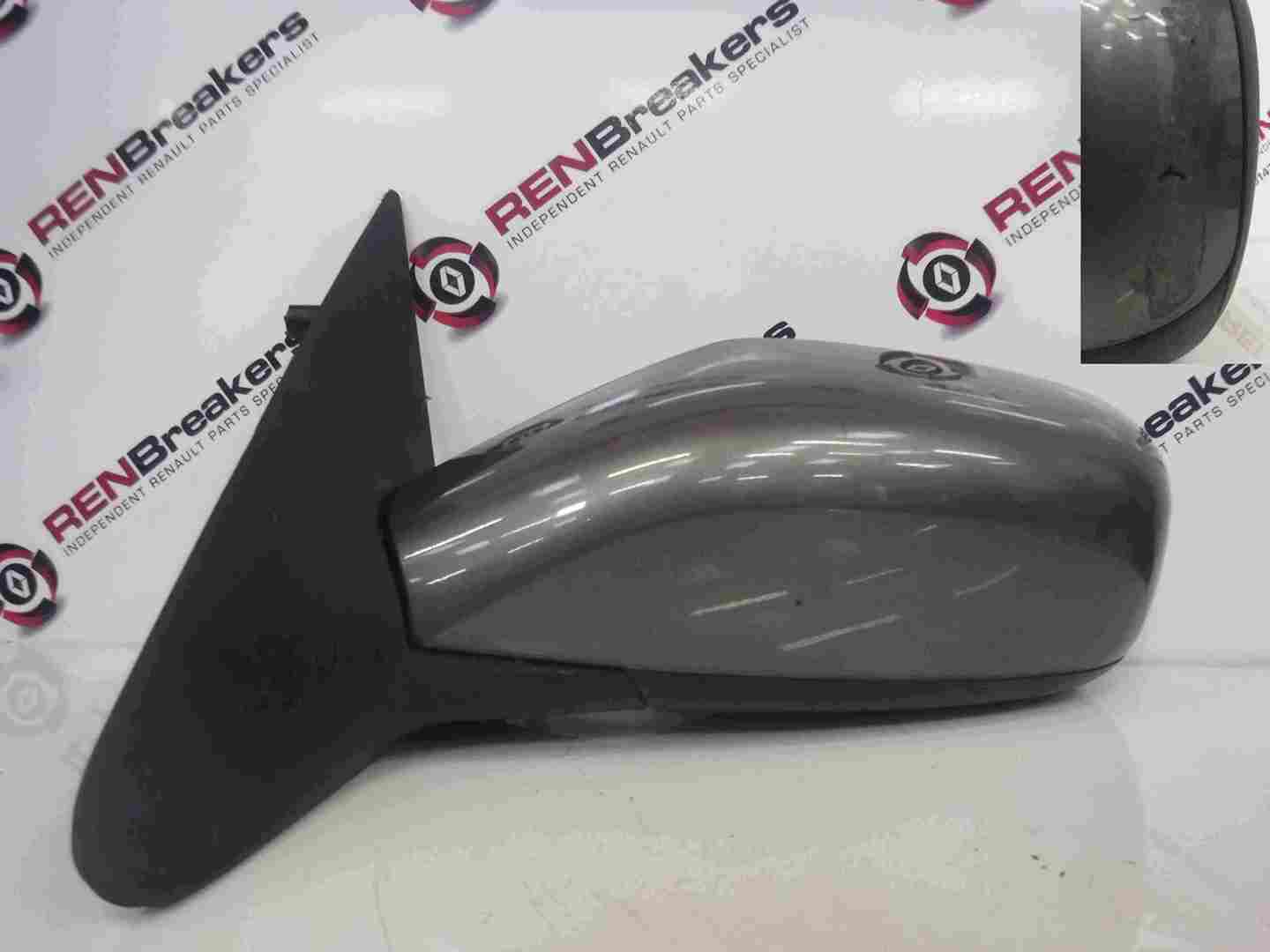 Renault Laguna 2001-2005 Passenger NS Wing Mirror Grey 603