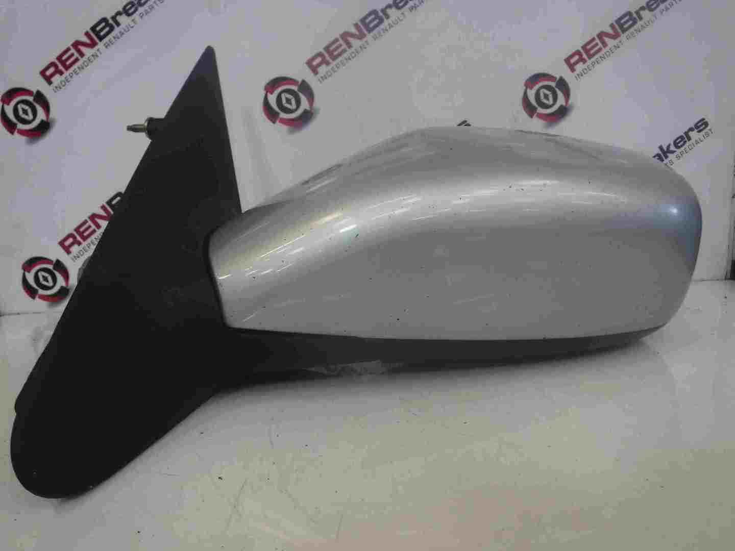 Renault Laguna 2001-2005 Passenger NS Wing Mirror Silver TEB64