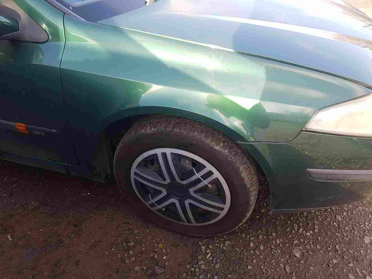 Thumb 3 Renault Laguna 2001-2005 Passenger Ns Nsf Wing Panel Green Nv926