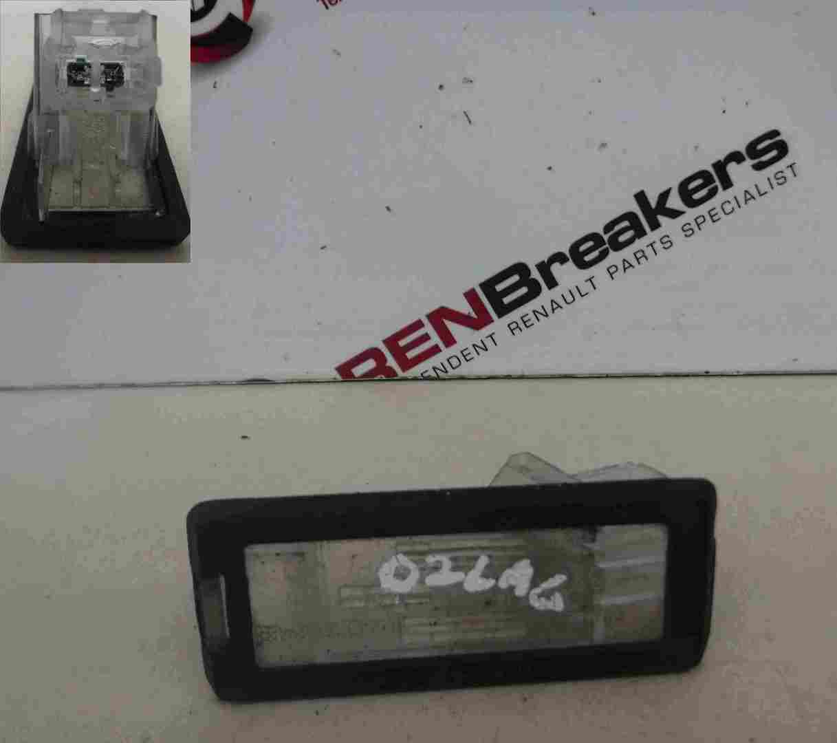 Renault Laguna 2001-2005 Rear Number Plate Light