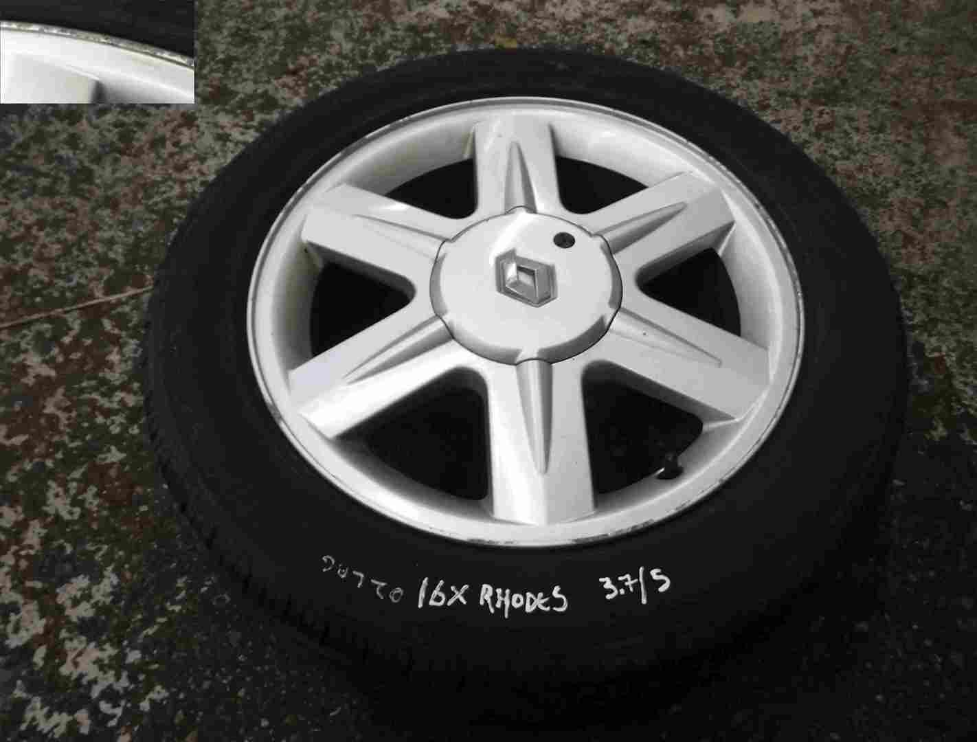 Renault Laguna 2001-2005 Rhodes Alloy Wheel 16 inch