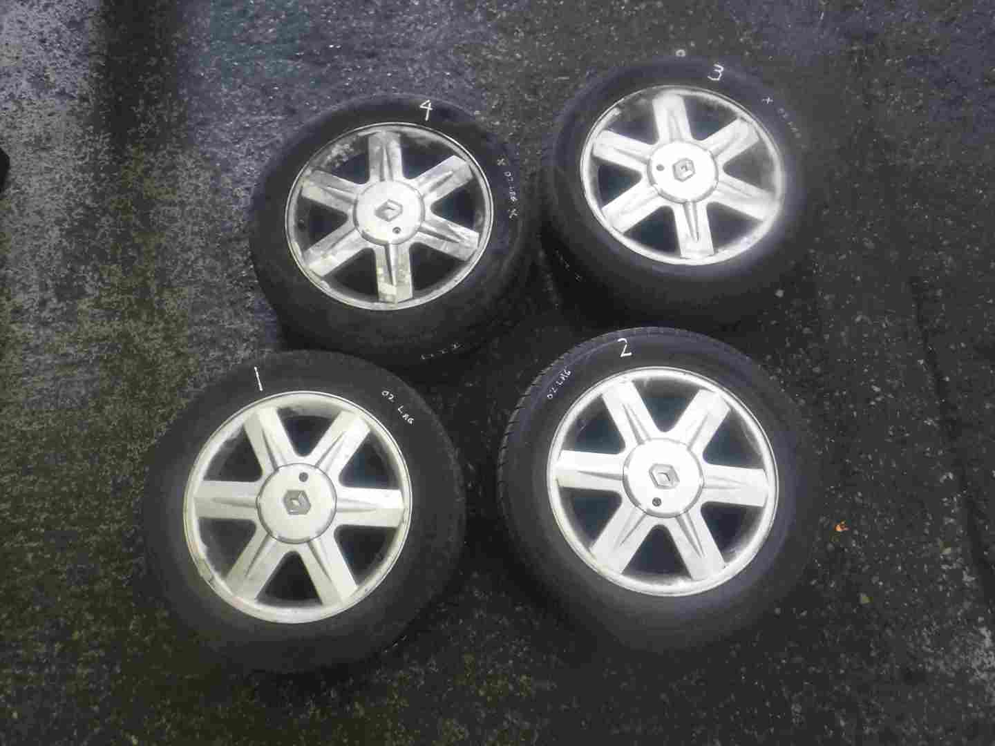 Renault Laguna 2001-2005 Rhodes Alloy Wheels Set X4 16inch