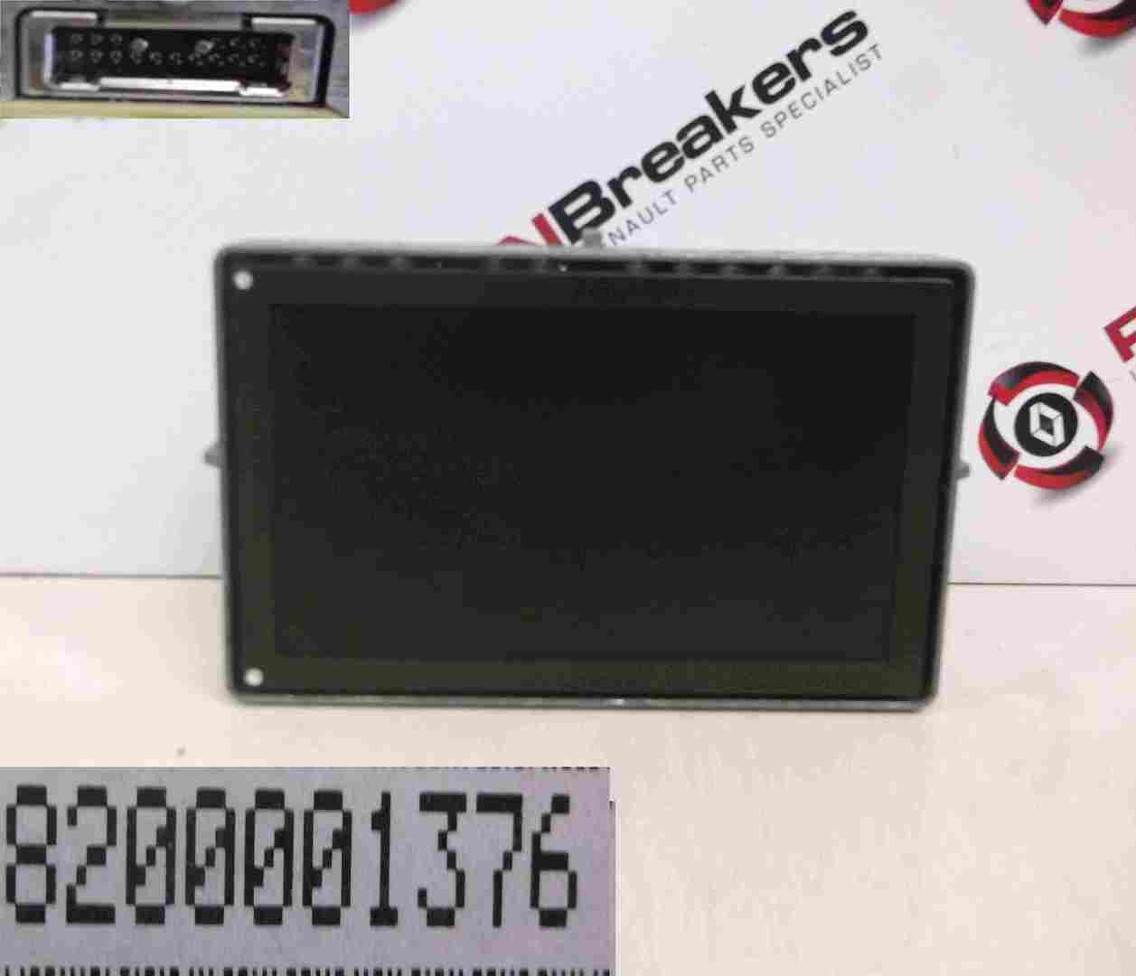 Renault Laguna 2001-2005 Sat Nav Screen Monitor Dashboard 8200001376