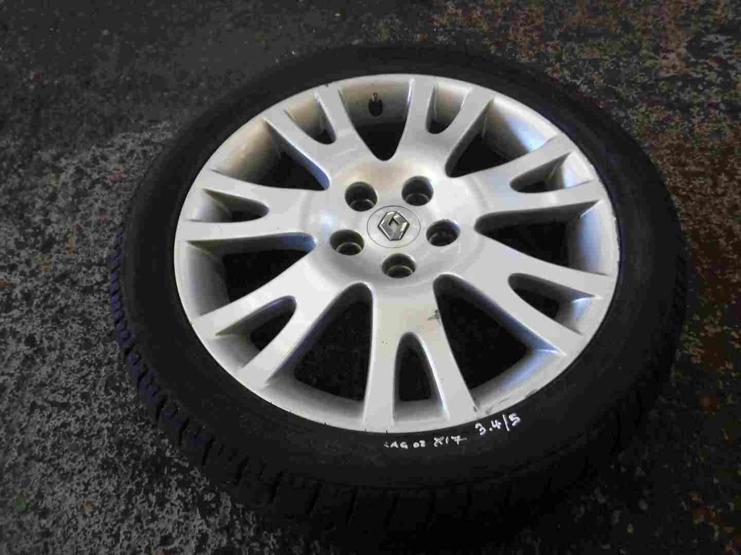 Renault Laguna 2001-2005 Silverstone Alloy Wheel 17inch