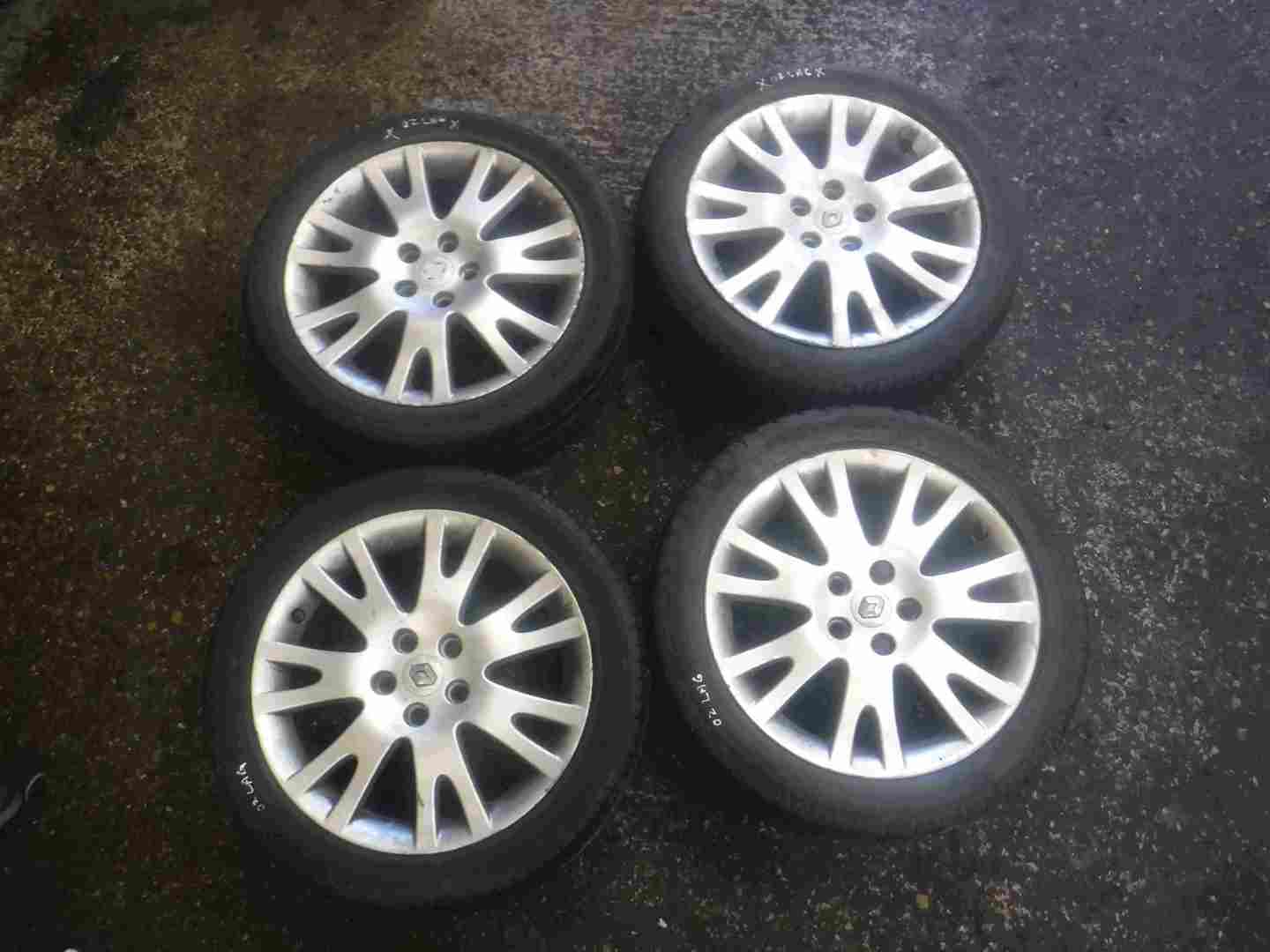 Renault Laguna 2001-2005 Silverstone Alloy Wheels Set X4