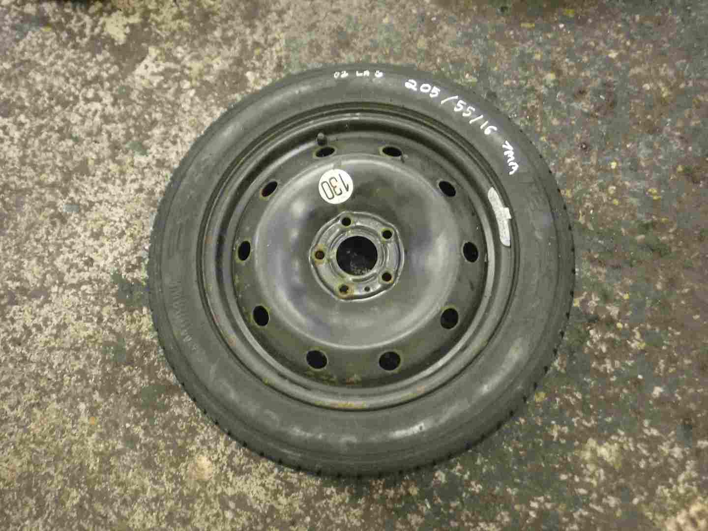 Renault Laguna 2001-2005 Steel Wheel RIM + Tyre 205 55 16 8Mm Tread 4/5