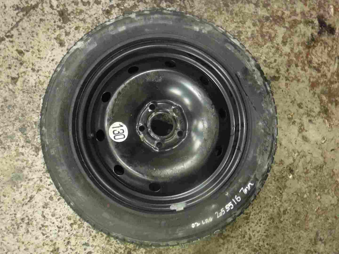 Renault Laguna 2001-2005 Steel Wheel Rim + Tyre 205 55 16 7mm