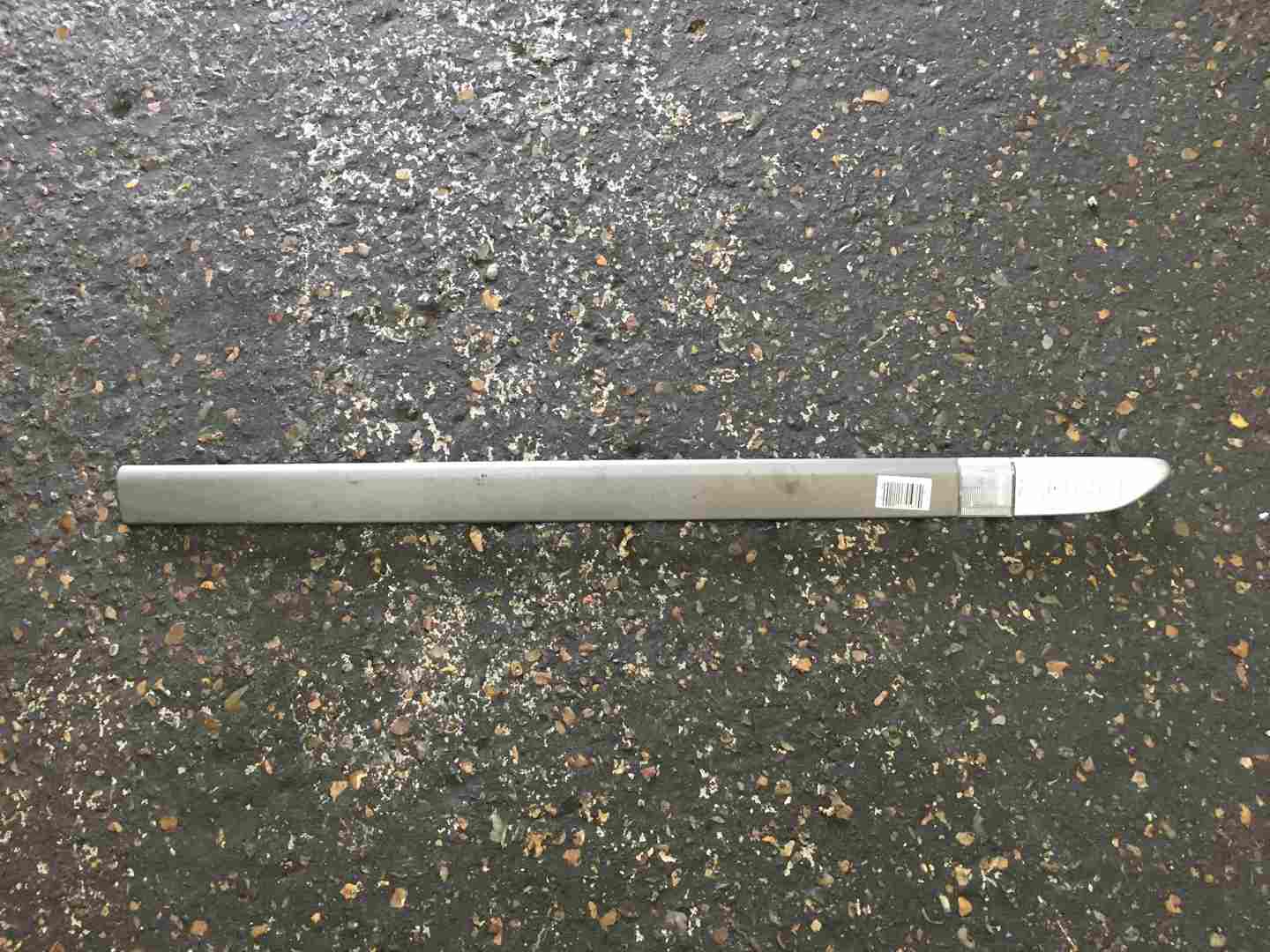 Renault Laguna 2001-2006 2.0 DCi Drivers OSF Front Door Moulding Trim Light Grey
