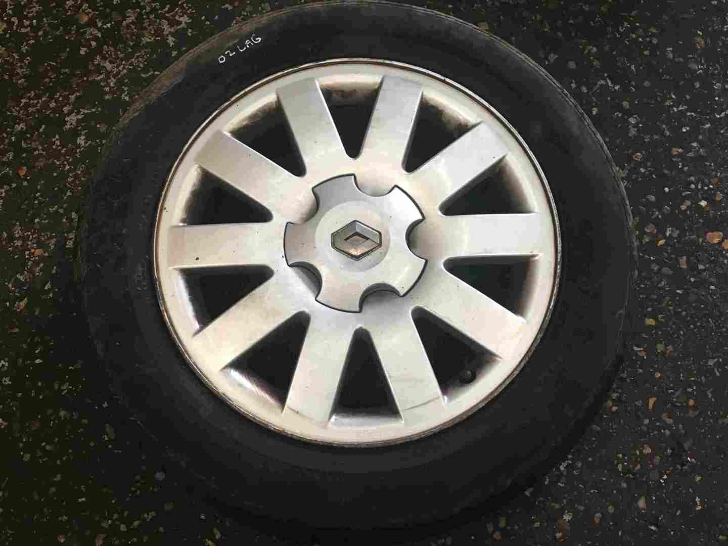 Renault Laguna 2001-2006 Quercy Alloy Wheel 16inch + Tyre 205 55 16 5mm