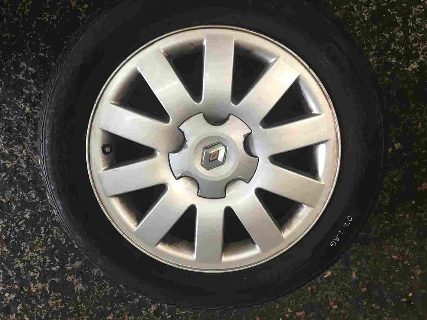 Renault Laguna 2001-2006 Quercy Alloy Wheel 16inch + Tyre 205 55 16 6mm