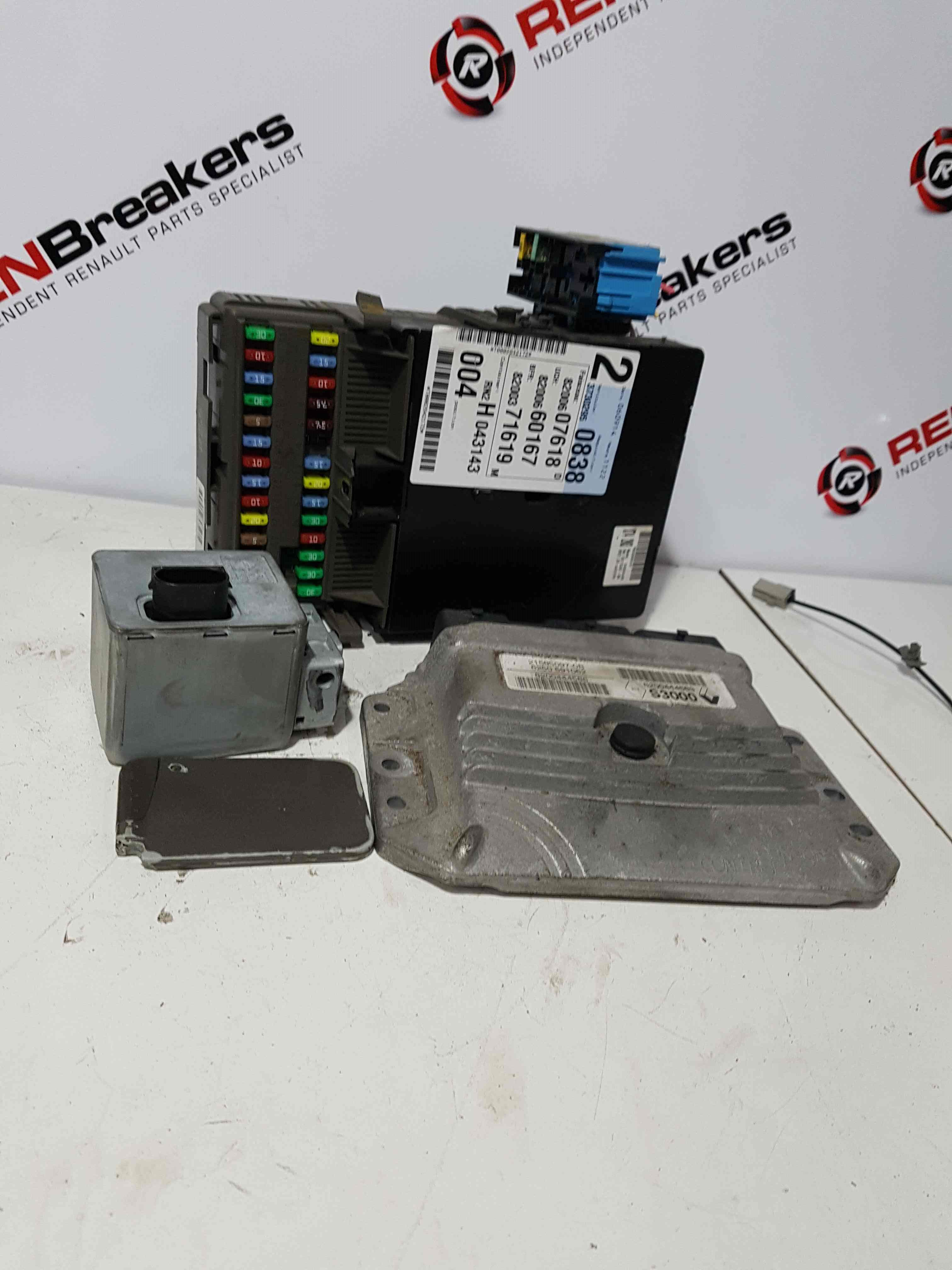 Thumb 5 Renault Laguna 2001-2007 2.0 16V ECU Set UCH Bcm Immobiliser + KEY Card